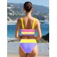 thumbnail image 2 of Set de bikini Popvil con cintura alta y falda 2026, 2 of 6