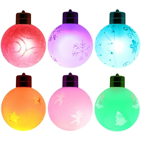 led christmas hanging ball wireless remote control rgb christmas lights to music controller