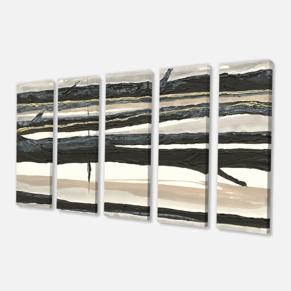 Designart - Forest Silhouette II - Modern Farmhouse Premium Canvas Wall Art