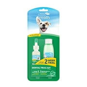 Angle View: Fresh Breath by TropiClean Dental Trial Kit for Pets - Made in USA
