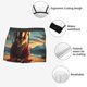 thumbnail image 3 of Balery Meditating Golden Retriever Calzoncillos bóxer para hombre, ropa interior de algodón suave y transpirable con cinturilla de nailon-XX-Large, 3 of 5