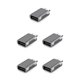 thumbnail image 1 of Methold Adaptador tipo C a USB 3.0 a Convertidor de alta eficiencia multifuncional resistente al desgaste para teléfono PC Gris Gris 5piezas, 1 of 6