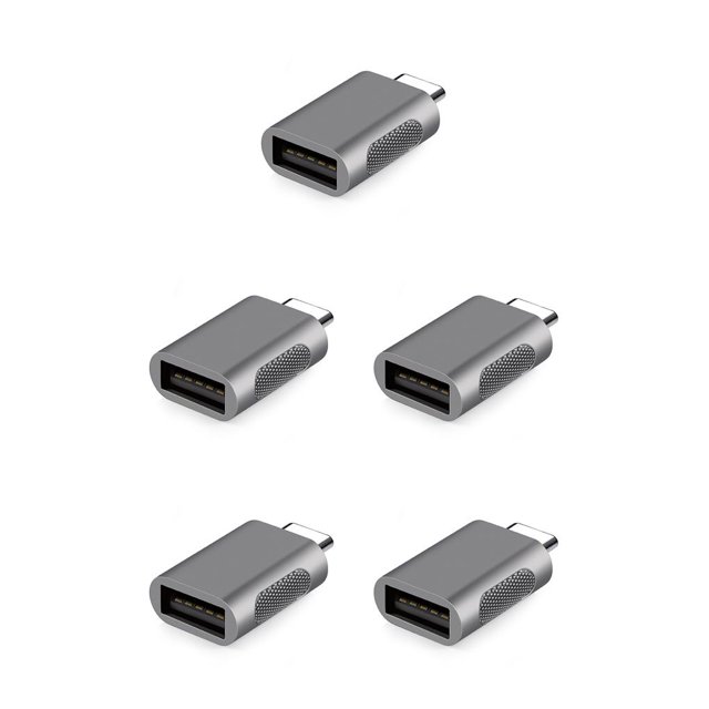 Inteprter Adaptador C a USB a Convertidor de lector de tarjetas de alta eficiencia resistente al desgaste multicolor para teléfono PC Oro Type3 NO3