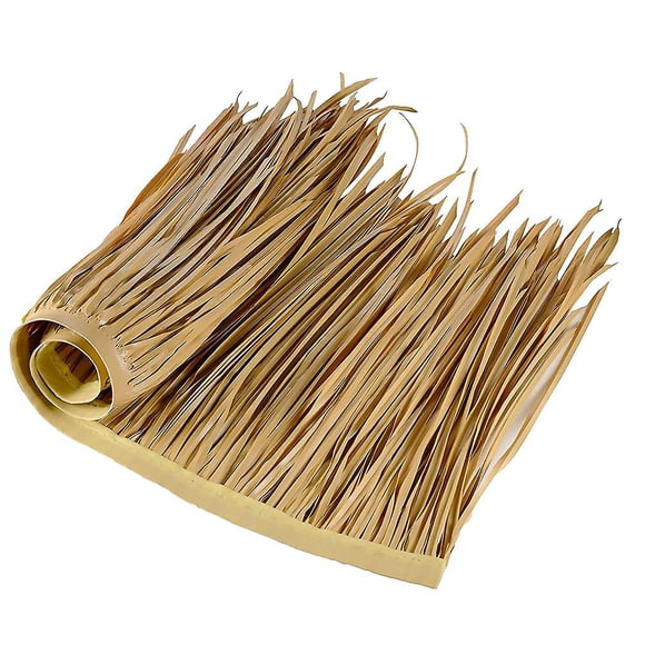 Simulated Straw Roof Pe Retardant Artificial Thatch Decoration Garden Patio Cover