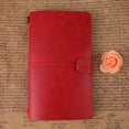 thumbnail image 2 of LAZIOEGR Classic PU Leather Travel Notebook – Vintage‑Style Refillable Journal, Smooth Paper, Strap Buckle, 5 Color Options, 2 of 10