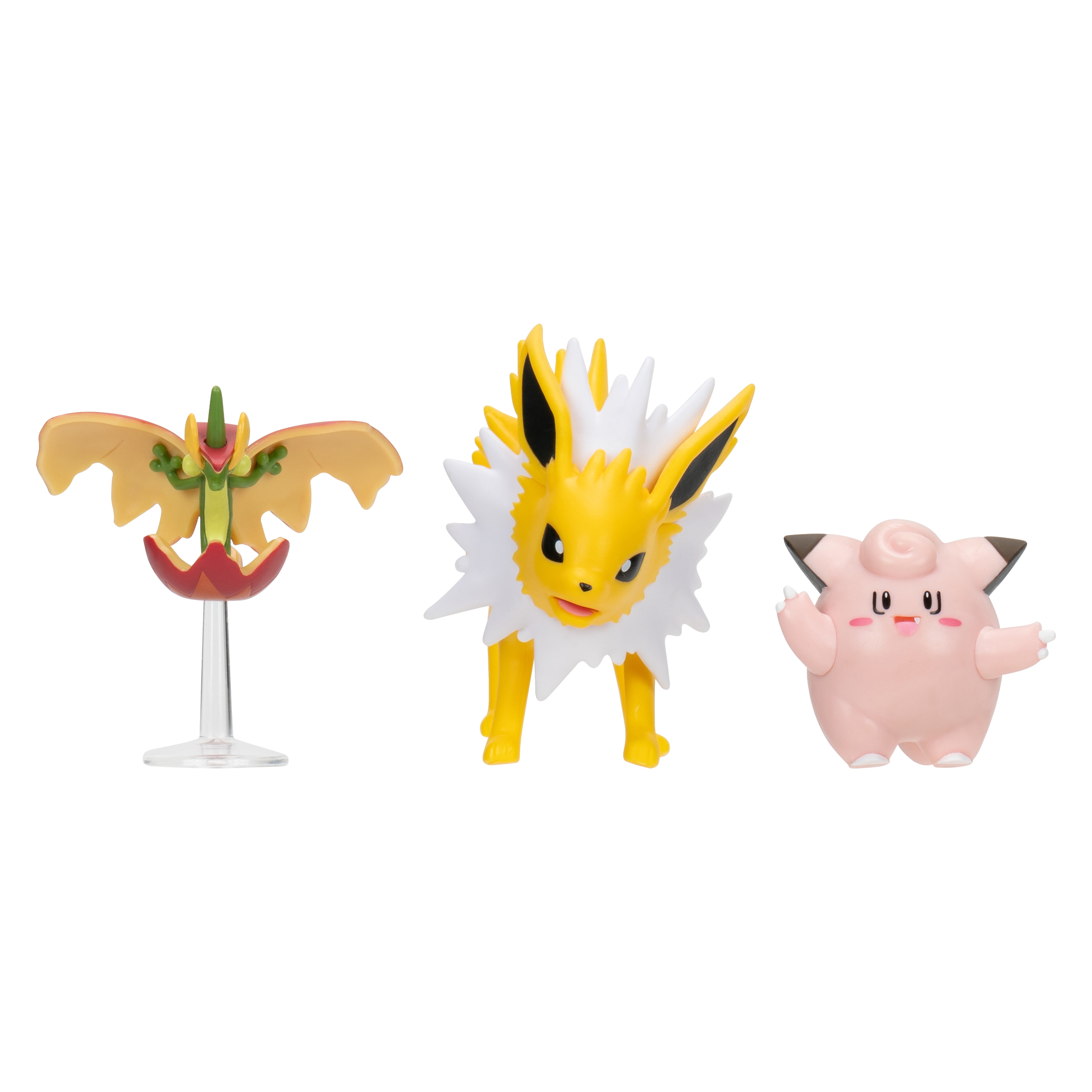 Pokemon Battle Figure 3 Pack - Features 2 inch Clefairy and Flapple and 3 inch Jolteon Battle Figures