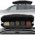 26 Cu Ft Extra Large Rooftop Carrier with Dual-Side Opening, Tool-Free ...