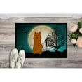 thumbnail image 2 of Carolines Treasures BB2212MAT 18 x 27 in. Halloween Scary Karelian Bear Dog Indoor or Outdoor Mat, 2 of 2