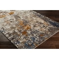 thumbnail image 3 of Hauteloom Santoy Living Room, Bedroom Area Rug - High Pile - Blue, Brown, Beige - 7'10" x 10'3", 3 of 6