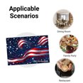 thumbnail image 5 of Joocar American Flag Design Table Mats Set Of 4 For Home Kitchen Table Decor 12x18 inch, 5 of 5