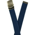 thumbnail image 2 of CTM Cotton Web 1.5 Inch Adjustable Military Buckle Belt, 2 of 2