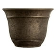 thumbnail image 2 of HC Companies 13" Wide Sierra Planter Plastic Planter, Nordic Bronze (6 Pk), 2 of 3