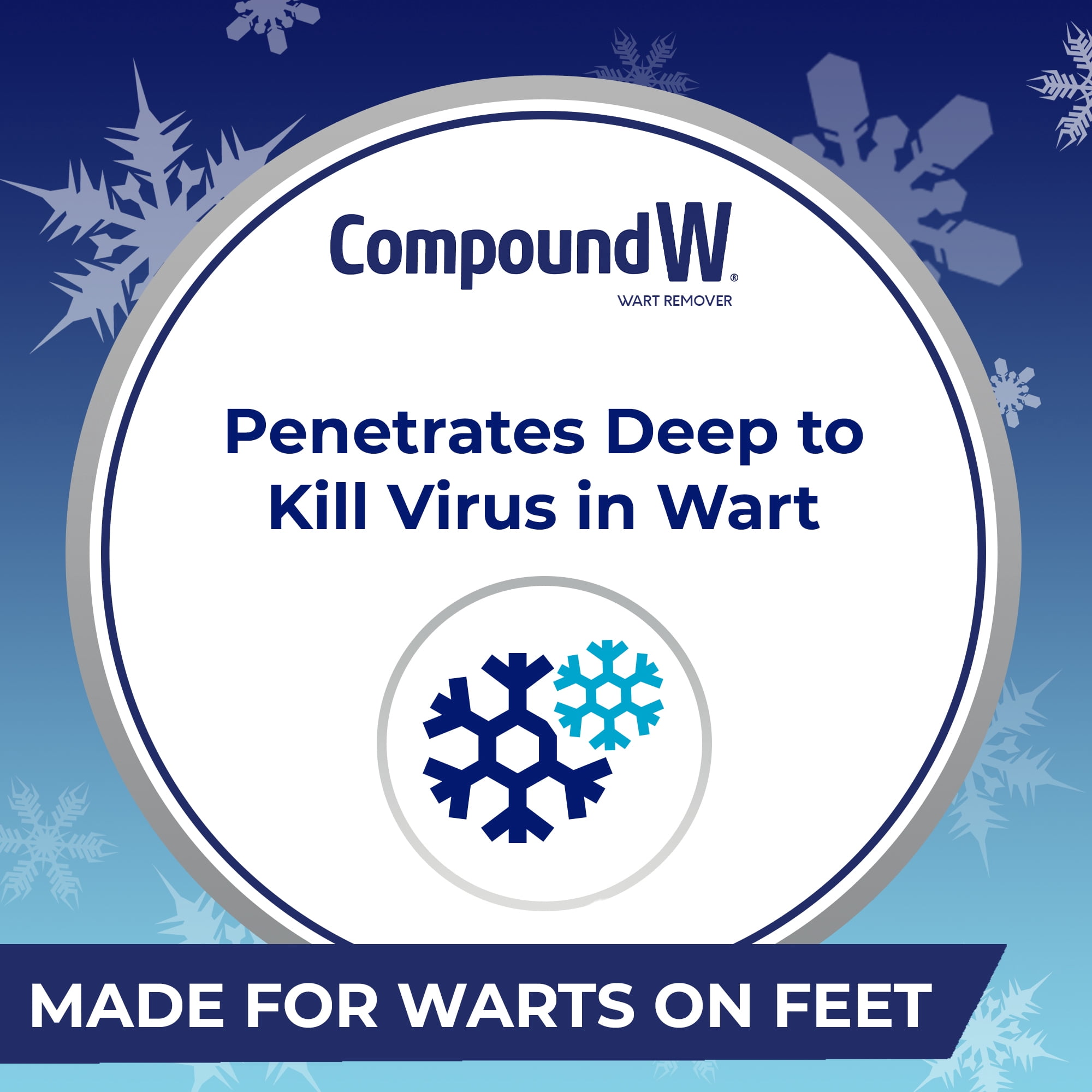 Compound W NitroFreeze + GelPads, Wart Removal, 6 Stick Applications & 3 GelPads