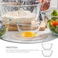 thumbnail image 6 of RENACLIPY Elegant Glass Bowl Transparent Multi-Functional Home Storage 2Pcs, 6 of 6