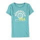 thumbnail image 1 of Aeropostale Mujeres División Este. Athl. Playera adornada de League, azul, extragrande Aeropostale Camiseta adornada, 1 of 2
