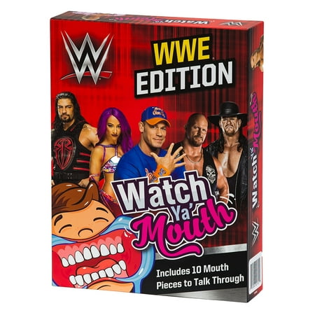 Official WWE Authentic  Watch Ya' Mouth Game Set (The Best Wwe Game)