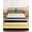 Yellow, variant on King Size Fitted Sheet Set - Yellow Black Stripe 3 Piece Bedding Sets 16" Deep Pocket Fitted Sheet with 2 Pillowcases, Modern Abstract Art Coarse Striped Brushed Microfiber Hotel Luxury Bed Sheets