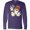 Purple, variant on Inktastic Halloween Ghosts Long Sleeve T-Shirt