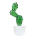 thumbnail image 1 of Estatuilla de cactus de vidrio hecha a mano, estatua en miniatura de cactus de vidrio soplado a mano, decoración del hogar de vidrio para niños y mujeres, 1 of 5
