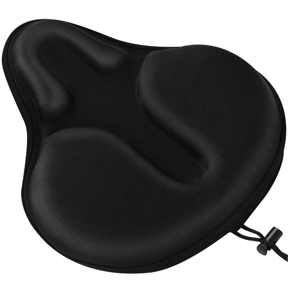 Comfort Bike Seat Cushion, Kepeak Large Wide Foam & Gel Padded Bicycle Saddle Cover