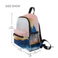 thumbnail image 3 of FORMRS School Backpack with Front Zippered Pocket 12" Student Travel Daypack, Abstract Painting, 3 of 6