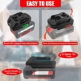 thumbnail image 5 of Adapter for OZITO for EINHELL 18V Lithium Battery Converter for Makita 18V Lithium Battery, Convert to Makita 18V Battery for Makita 18V Lithium Battery Tool, 5 of 7