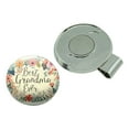 thumbnail image 4 of Best Grandma Ever Floral Golf Hat Clip With Magnetic Ball Marker, 4 of 7