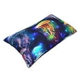 thumbnail image 3 of Kll Transparent Jellyfishes Pillow Covers Envelope Closure,Super Soft And Cozy Fuzzy Fleece Pillow Case Cover 16"X24", 3 of 9