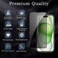 thumbnail image 2 of 3 Pack for iPhone 15 Plus Privacy Screen Protector, 9H Anti Spy Dark Tempered Glass Screen Protector for iPhone 15 Plus, Easy Installation, Bubble Free, 2 of 7