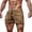 Khaki, variant on PMVFHDE Men's Casual Street Shorts Solid Color With Tie And Pocket For Fitness And Outdoor Activities Running Shorts For Men Black,L