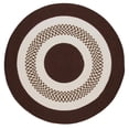 thumbnail image 3 of FB81R024X084 Flowers Bay - Brown 2'x7' Rug, 100% Polypropylene - Runner (Oval)., 3 of 3