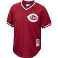thumbnail image 2 of Men's Mitchell & Ness Pete Rose Red Cincinnati Reds Authentic Batting Practice Jersey, 2 of 3