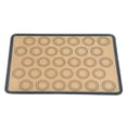 thumbnail image 4 of Baking Liner Mat, Thick Heat Resistant Reusable Versatille Easy To Clean Pastry Mat Non Stick  For Home For Bakery For Cake Shop For Coffee Shop For Ovens, 4 of 8