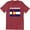 Red, variant on Half It Men's Colorado Flag State Denver Men's T-Shirt