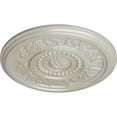 thumbnail image 3 of Ekena Millwork 16 1/8"OD x 5/8"P Marseille Ceiling Medallion (Fits Canopies up to 4 1/4"), Hand-Painted Flash Blue, 3 of 6
