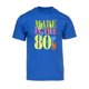 thumbnail image 1 of Generación X hecha en la camiseta de neón de los 80 - Royal - 2X-Large Gravity Trading Camiseta de manga corta, 1 of 1