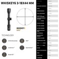 thumbnail image 2 of Sig Sauer Whiskey6 Scope 3-18X44Mm, 30mm, SFP, Quadplex, 2 of 7