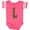 Football Pink and White, variant on Leopard Print Letter L Boys or Girls Baby Bodysuit