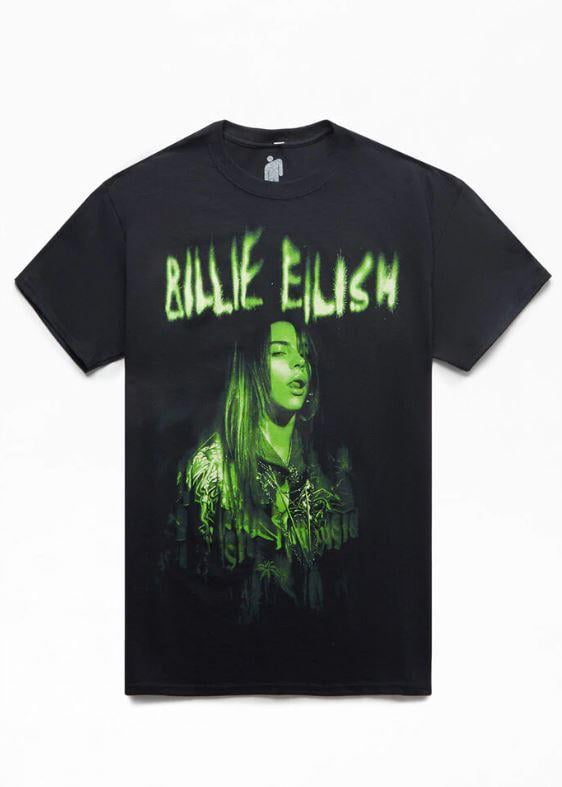 Billie Eilish Spooky Green Photo T 
