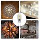 thumbnail image 4 of LED Lamp 10x G4 5W AC/DC 12V G4 Corn Light Energy Saving LED Bulb NO Dimmable Warm White, 4 of 5