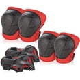 thumbnail image 1 of Rodilleras para niños/jóvenes, coderas, protectores, equipo de protección para patines, ciclismo, BMX, bicicleta, monopatín, patinaje en línea, scooter, deportes de equitación, 1 of 7