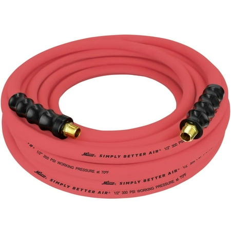 

Milton Ulr 1/2 Id X 50 (3/8 Mnpt) Ultra Lightweight Rubber Air Hose For Extreme Environments