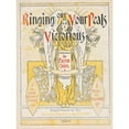 thumbnail image 3 of Anonymous 19x24 Black Modern Framed Museum Art Print Titled - Ringing Out Your Peals Victorious (1898), 3 of 5