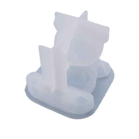 Yuarrent Moldes durables del silicón del oso 3D del gel de silicona con el molde estéreo flexible del silicón del oso del silicón 3D Artesanía