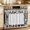 White, variant on Oven Skirt Curtain for Kitchen 21.5x30 Inch, White Letters Oven Curtain with 8 Ribbon Ties & Ruffle Trim, Stove Skirt Curtain Dishwasher for Cabinets Over Sinks Modern Minimalist Style Sky Grey
