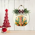 thumbnail image 4 of Kurmntregon Kwanzaa Decorations Kwanzaa Wooden Hanging Ornaments African Heritage Holiday Party Celebration Kwanzaa Wall Decor For Home Office Indoor New Year Christmas Decor 12", 4 of 7