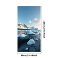 thumbnail image 3 of LUUFILx Snowy Mountain Landscape Backdrop Banner, Nature Inspired Decor for Party Photography Props Backgrounds, Events Celebrations Decors, 3 of 8