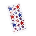 thumbnail image 3 of Sticko Classic 4th Of July Red & Blue Stars Vinyl Stickers - 30 Piece, 3 of 4