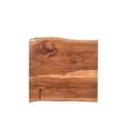 thumbnail image 4 of Taran Designs Live Edge Solid Wood Top/leg End Table in Brown, 4 of 6
