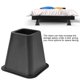 thumbnail image 3 of Elevadores de Muebles ANGGREK Juego de 4 Color Negro para Silla Escritorio, 3 of 7